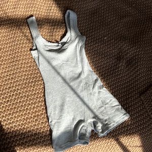 SOLD Grey skims bodysuit